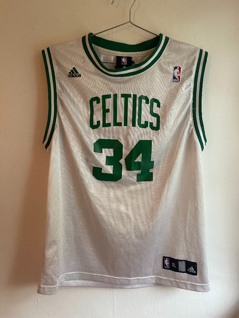 Adidas Celtics Jersey - Paul Pierce (Rare) - Youth XL